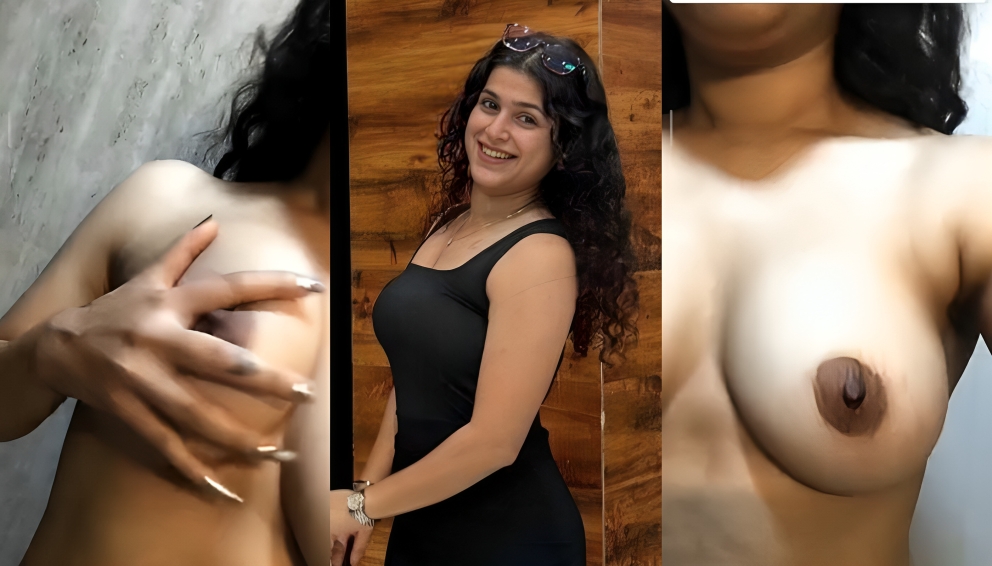Extremely Sexy Curvy Hair Babe Vanshita Full NUDE Pressing her Boobs Spread Pussy Fingering