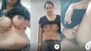 Sexy MILF Crystal Full Nude Show