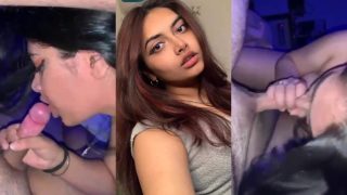 Beautiful Sexy Bombay Girl Neha Fully Nude Giving Sloppy Blowjob
