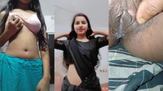 Village Cute Girlfriend Showing Boob