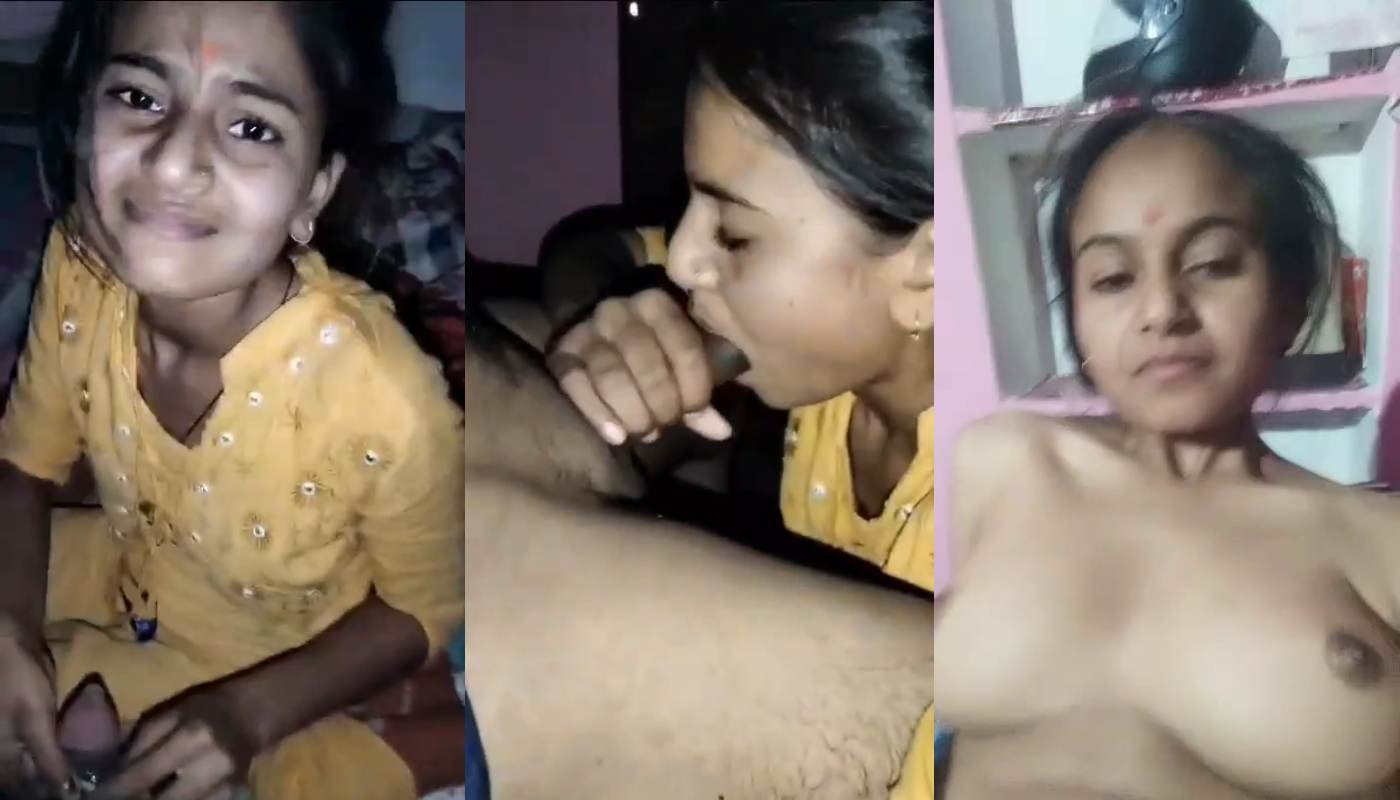 Village Girl Sucking Boyfriend Dick Showing