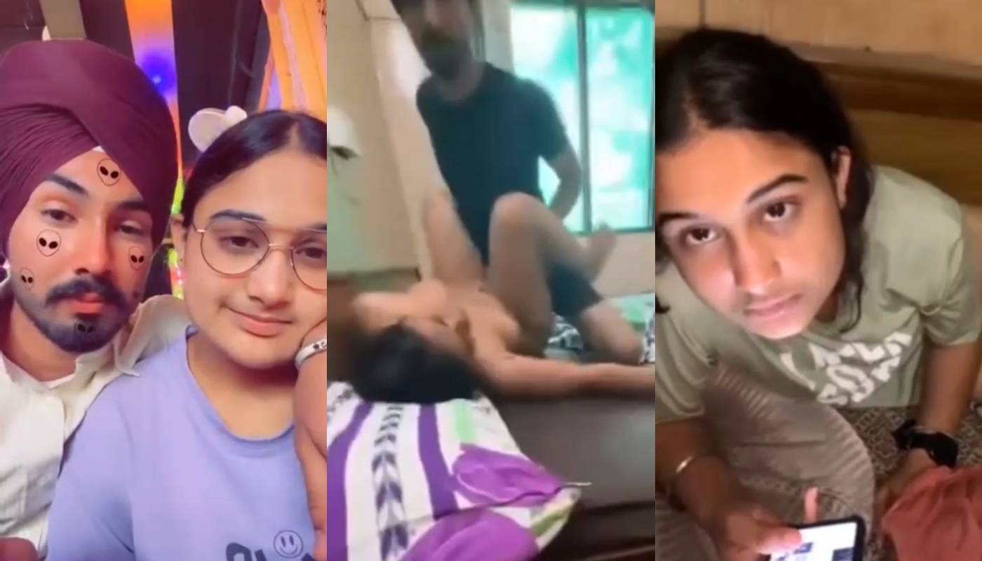 Beautiful Sexy Punjabi Girl Threesome Fucking With Lover And His