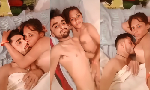 Skinny Girl Enjoying With Boyfriend