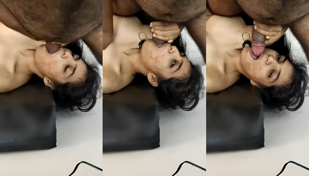 Desi Wife Giving Deepthroat Blowjob Hasbend
