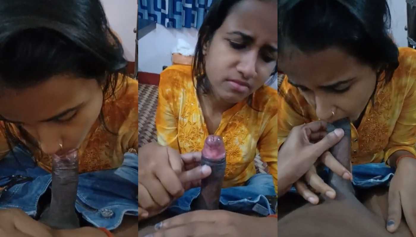 Desi Horny Girl Sucking Dick