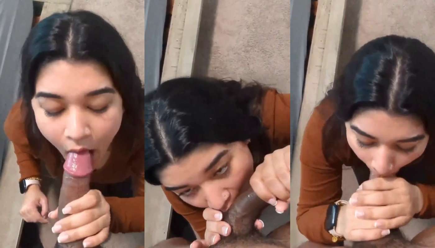 Cute Nepali Girfriend Giving Handjob And Blowjob
