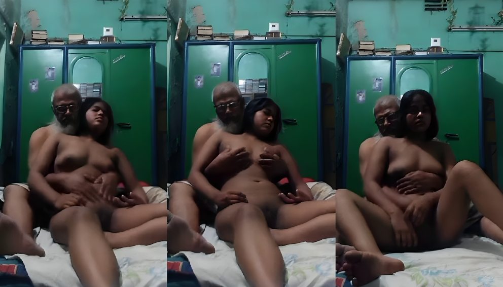 Desi Girl Enjoying With Old Man