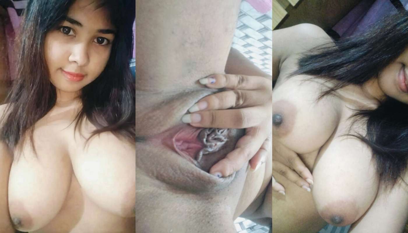 Bengali Horny Girl Pressing Boobs And Fingering Pussy Bathroom