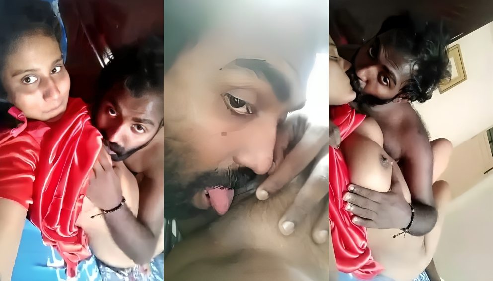 Indian Mallu girlfriend ka chusa bade boobs chata uski chut