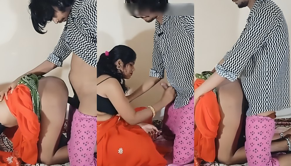 Desi homemade web play hot milf getting fucked by A Horny guy full hindi talk and roleplay video