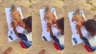 Smriti Jain goa beach tel malish video