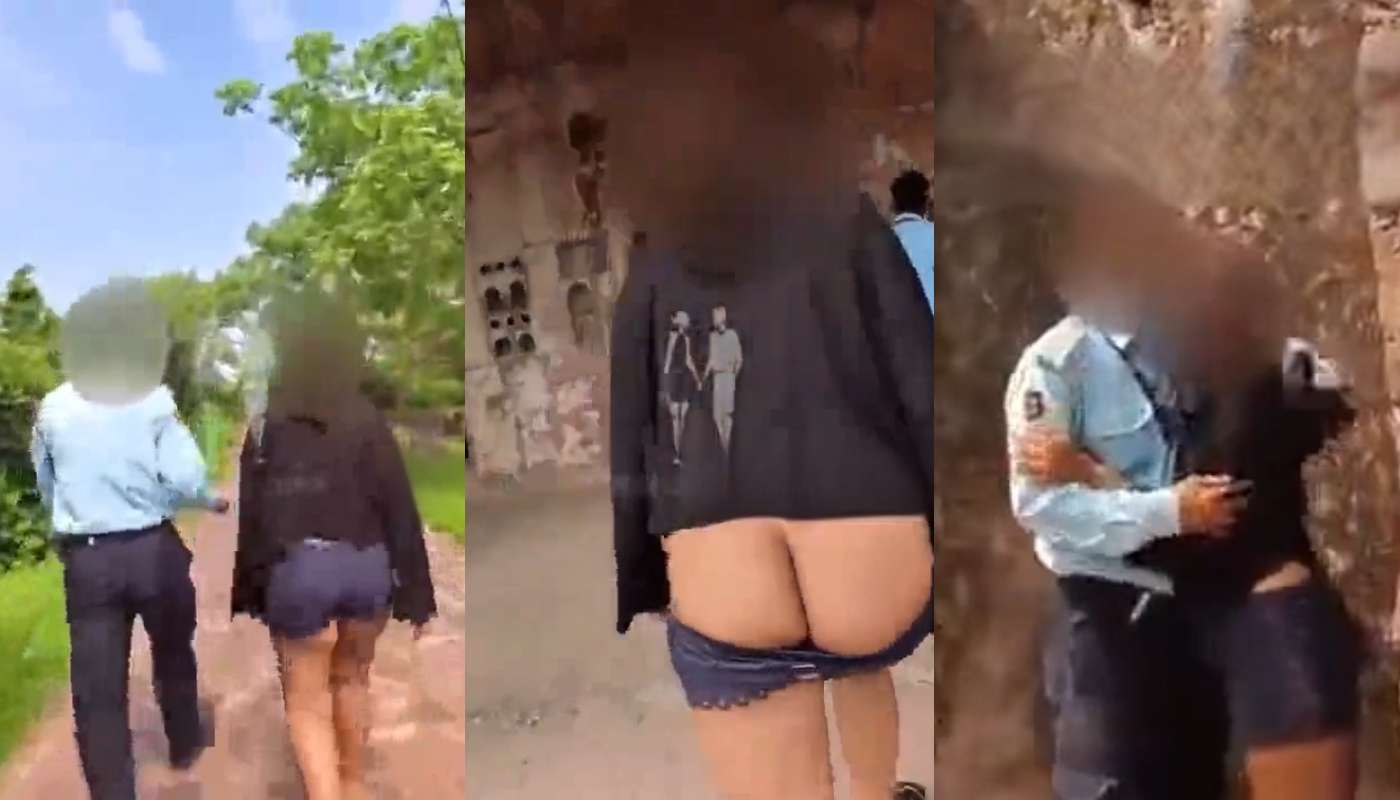 Smriti jain security guard wala viral video