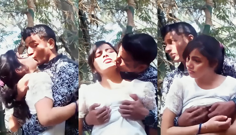 Horny Couple Outdoor Having Fun