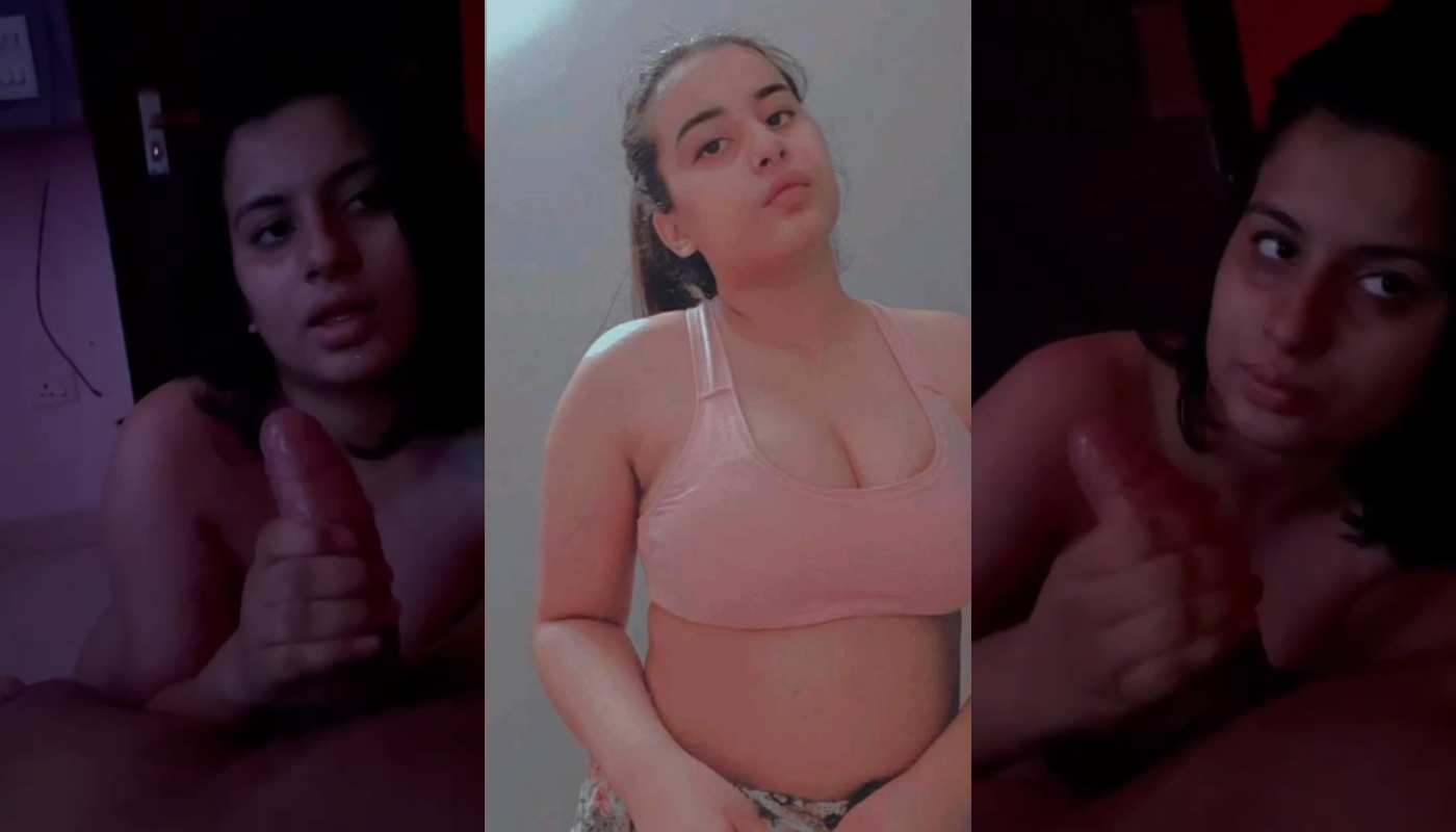 Sexy Indian Horny Babe Giving Blowjob